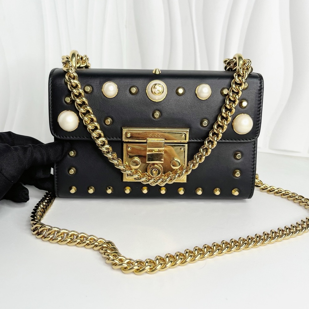 Gucci Padlock Pearl Small Shoulder Bag